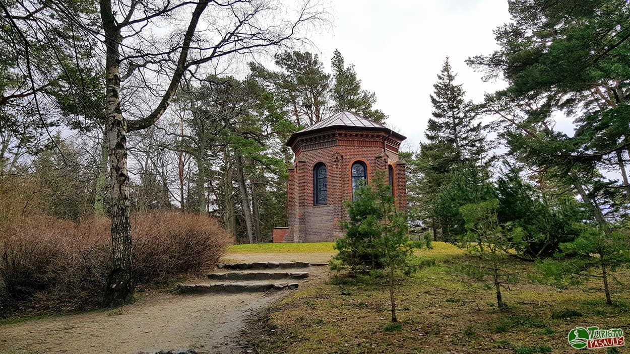 Birutė Hill with chapel in Palanga
