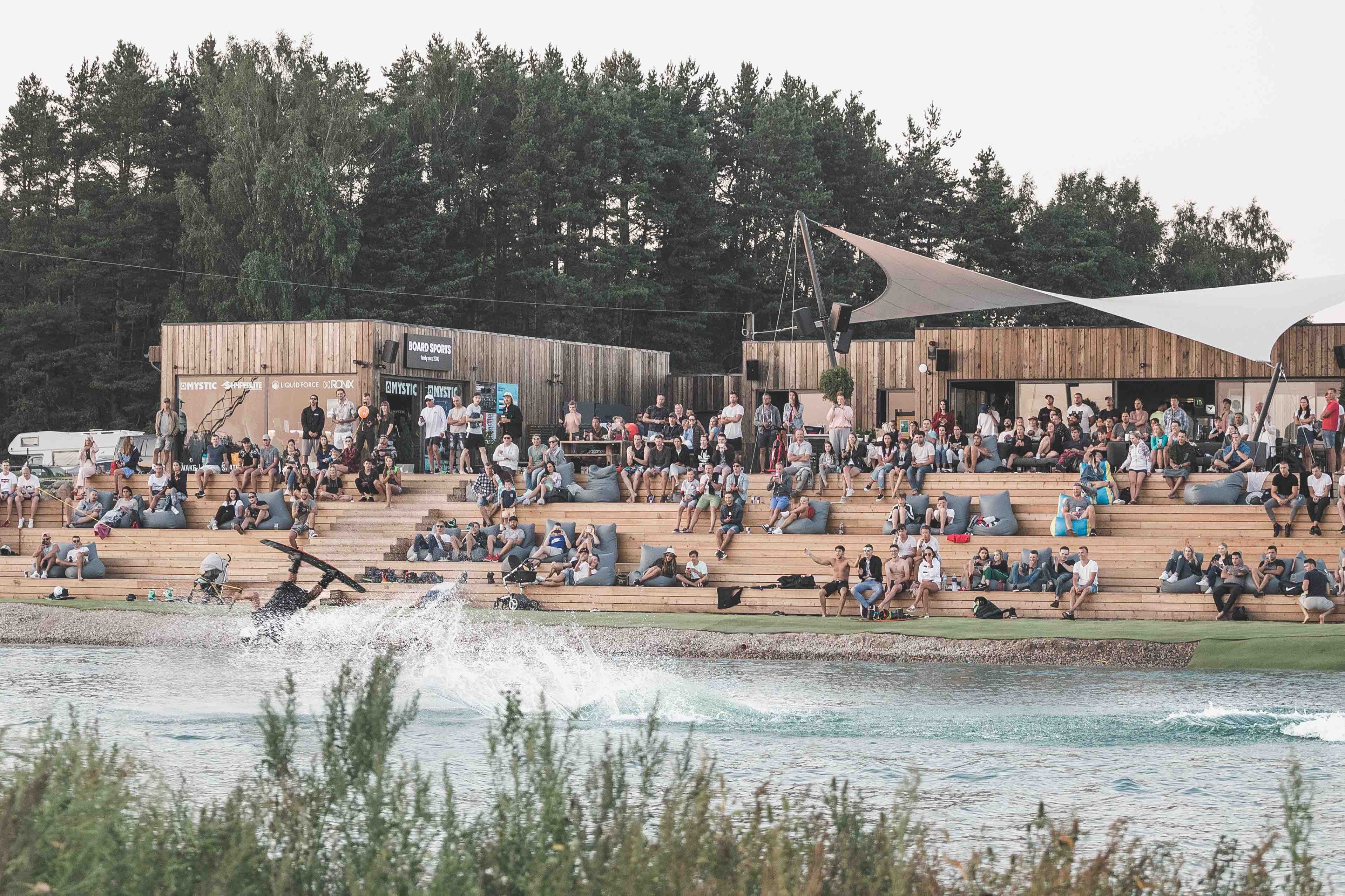 Wakeboarder at 313 Cable Park