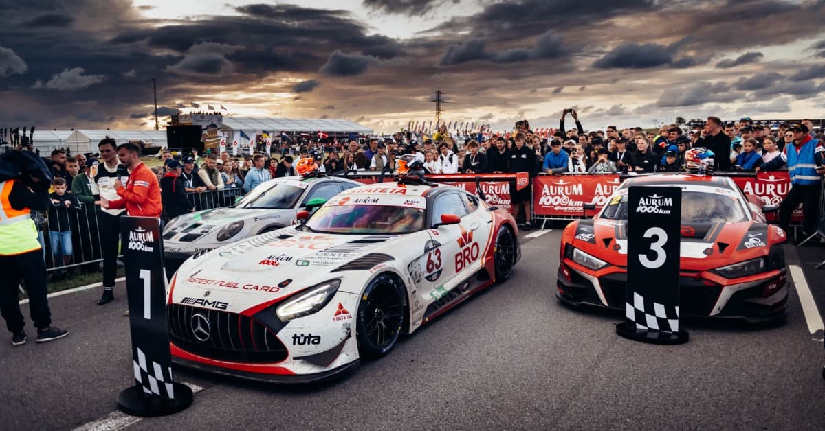 GT and touring cars racing at Palanga Racing Weekend